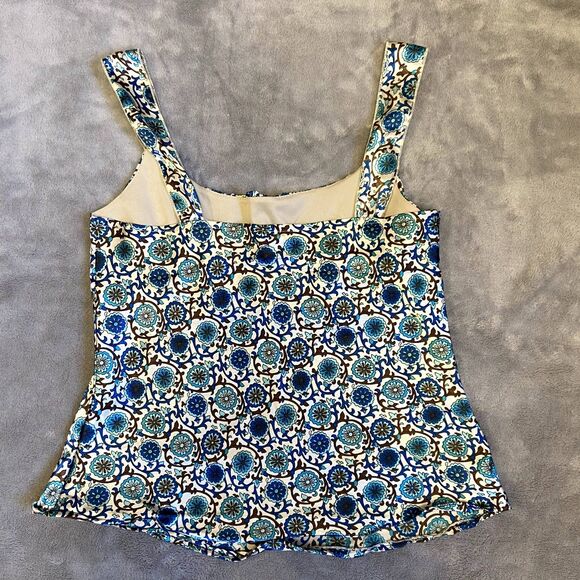 Self Esteem Vintage y2k Satin Milkmaid Tank Top - Picture 3 of 4